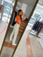 Παντελόνι jean Rosie – Μπεζ - Image 3