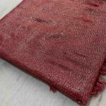 Πασμίνα με ασημί κλωστή – Κόκκινο