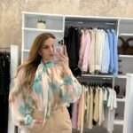 Alaia see through πουκάμισο - Σιέλ