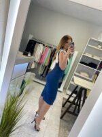 Alma midi denim φόρεμα - Image 3