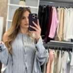 Billian ριγέ γιλέκο – Γκρι