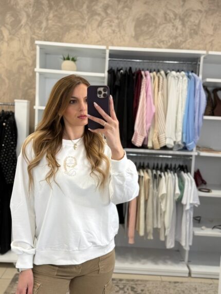 Cador oversized φούτερ - Λευκό