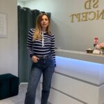 Claire jean denim παντελόνι - Μπλε