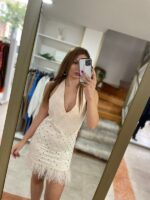 Crystal dress mini - Μπεζ / εκρού - Image 4