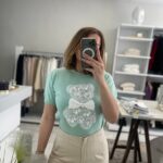 Good vibes top - Φυστικί