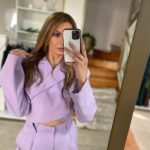 Irina Crop Blazer - Λιλά