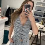 Katlen γιλέκο - Λευκό /μαύρο