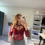 Rivia δαντελένιο κορμάκι - Μπορντώ