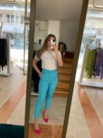 Sergio Παντελόνι Γραφείου - Σιέλ - Image 6