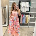 Irida midi floral φόρεμα - Ροζ