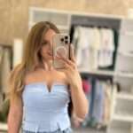 Kelsi Strapless Bustier - Γαλάζιο