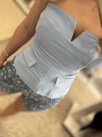 Kelsi Strapless Bustier - Γαλάζιο - Image 2