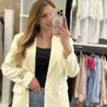 Rosie Σακάκι - Εκρού