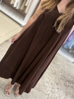 Sunny Maxi Φόρεμα - Καφέ - Image 3