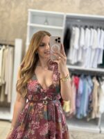 Feya Mini Φόρεμα - Βυσσινί