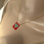 Eriel Κολιέ - Heart Κόκκινο