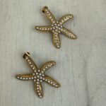 Starfish Σκουλαρίκια - Χρυσά