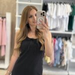 Rina Midi Φόρεμα Λινό Αμάνικο - Μαύρο