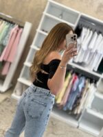 Censa Κορμάκι με cut out - Μαύρο - Image 4