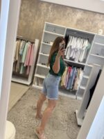 Adel Ψηλόμεσο Τζιν Σορτσάκι με Ξέφτια - Image 2