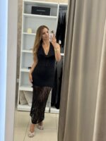 Gabi midi φόρεμα - Μαύρο - Image 3