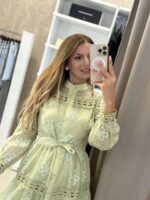 Iraida midi φόρεμα - Lime