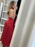 Emer maxi φόρεμα - Κόκκινο - Image 2