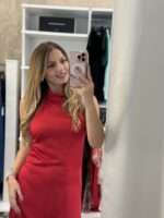 Emer maxi φόρεμα - Κόκκινο - Image 3