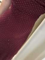 Dora glam midi φόρεμα - Μπορντό - Image 3