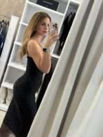 Dora glam midi φόρεμα - Μαύρο - Image 3