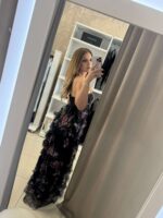 Annita maxi φόρεμα τούλι - Μαύρο - Image 3