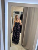 Annita maxi φόρεμα τούλι - Μαύρο