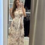 Tulliby maxi φόρεμα τούλι - Μπεζ