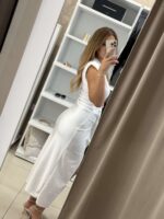 Annie midi φόρεμα - Λευκό - Image 3