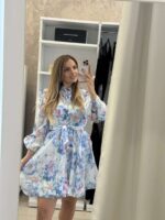 Gaia floral φόρεμα