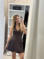 Olympia mini κλος φόρεμα - Καφέ