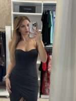 Jessy midi φόρεμα - Μαύρο - Image 2