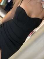 Jessy midi φόρεμα - Μαύρο - Image 4