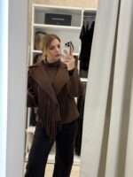 Sofiel crop παλτό - Καφέ