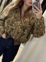 Michael bomber jacket - Καφέ - Image 3