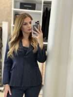 Zezal denim μεσάτο σακάκι - Blue navy