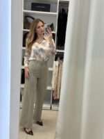 Mia πουκάμισο εμπριμέ - Γκρι - Image 4