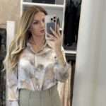 Mia πουκάμισο εμπριμέ - Γκρι