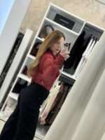 Rose balloon barrel jeans -Μαύρο - Image 4