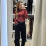 Rose balloon barrel jeans -Μαύρο