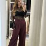 Vanessa ψηλόμεση παντελόνα - Ματζέντα