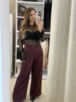 Vanessa ψηλόμεση παντελόνα - Ματζέντα