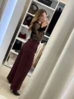 Vanessa ψηλόμεση παντελόνα - Ματζέντα - Image 2