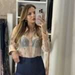 Estee glam πουκάμισο - Σομόν