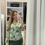 Mia πουκάμισο εμπριμέ - Κυπαρισσί